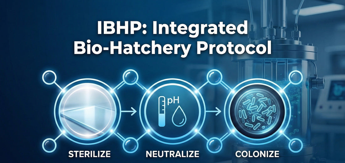 Integrated Bio-Hatchery Protocol (IBHP) - Sterilize → Neutralize → Colonize