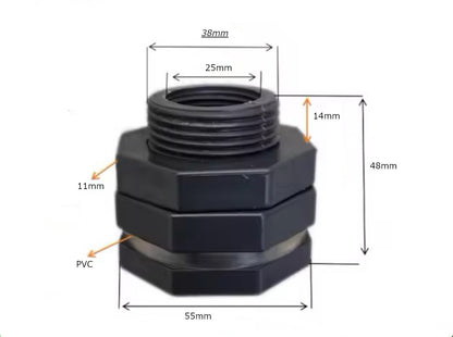 Bulkhead Fittings - Heavy-Duty