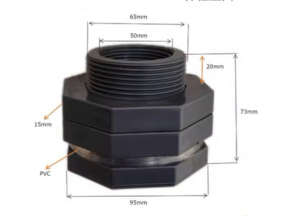 Bulkhead Fittings - Heavy-Duty