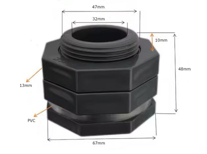 Bulkhead Fittings - Heavy-Duty