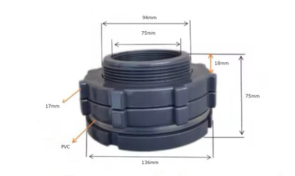 Bulkhead Fittings - Heavy-Duty