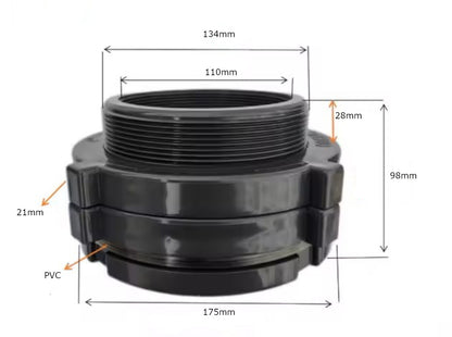 Bulkhead Fittings - Heavy-Duty