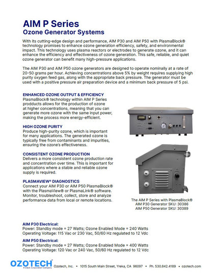 PLASMABLOCK Ozone Generators